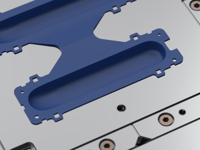OEM / ODM: Cold Runner Injection Molding & Scan Pen Задняя крышка (1*2) No.24003