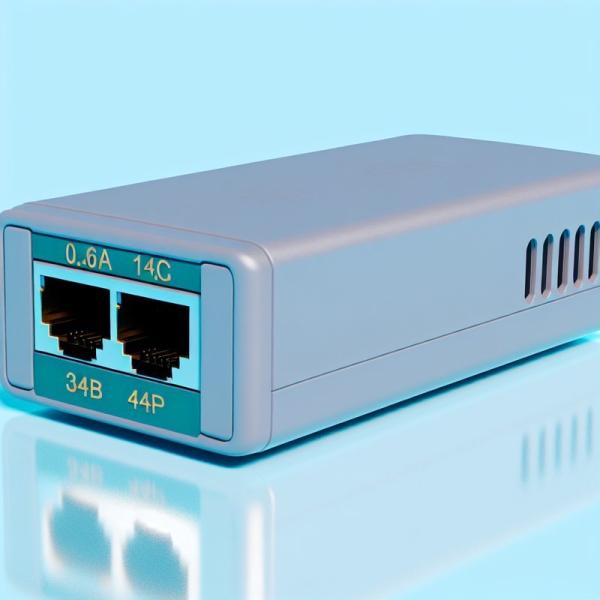 0.4A 1000mbps 24v 48v 1a RJ45 POE Injector Splitter Power Over Ethernet Adapter