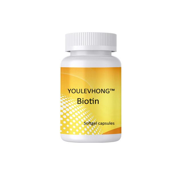 USA Hair Nail Growth Biotin Supplements 60 Capsules Non GMO And Soy Free Supports Healthy Moisturized Skin