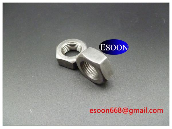 M14-1.5/M14-2.0 DIN439 Hex thin nut Plain treatment,Carbon steel Grade 8.8 Class,DIN936