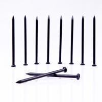 OEM / ODM Ongles en béton noir Ongles en acier bouilli pour la maçonnerie