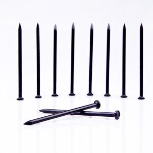 OEM / ODM Black Concrete Nails Boiled Steel Nails For Masonry