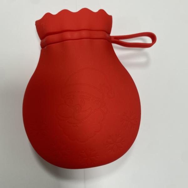 Мини-бутылка с горячей водой с вязанной крышкой Силиконовый мешок с горячей водой для облегчения боли в животе Менструальные спазмы