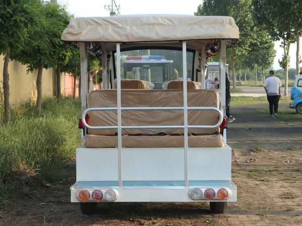 Carro de passeio elétrico de liga de alumínio 30 mph carro de golfe para turista 10 lugares