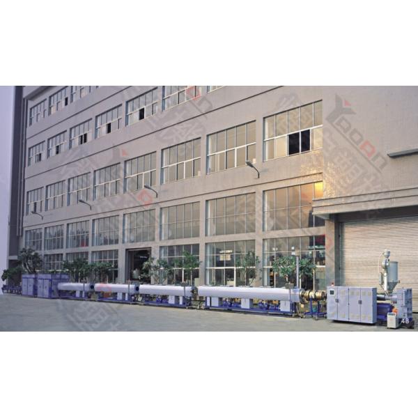 37Kw Motor Plastic Pipe Extrusion Machine HDPE Pipe Extrusion Machine Line
