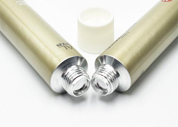 Metal Flexible Aluminum Cosmetic Packaging Thread M15 Wall Thickness 0.12-0.16MM