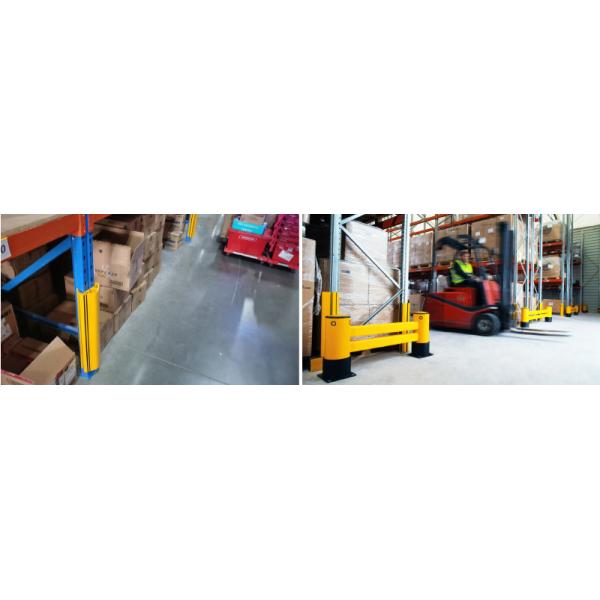 A53: Racking Protection FS-2021A Warehouse Storage Rack Flexible Anti-Collision Guardrails