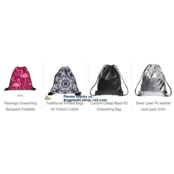 Leather Backpack Women Drawstring Bag New Travel Bag PU Backpack Women Party School Bags For Teenagers, bagease package