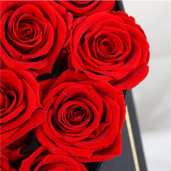 Forever Luxury Preserved Roses , Flower Heart Box For Wedding Gift
