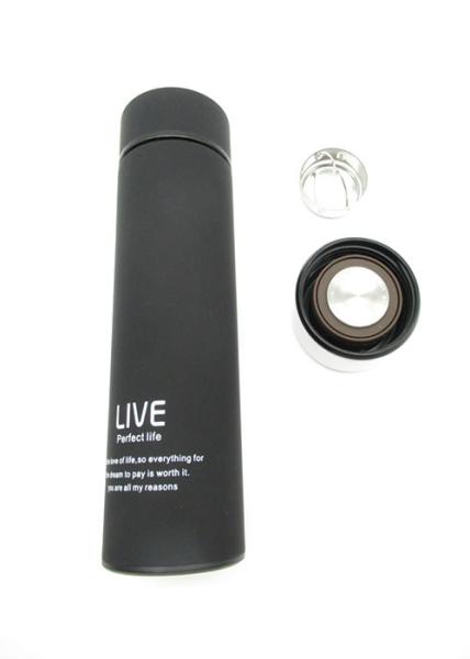 Rubber Paint Thermos Vacuum Insulated Bottle Stainless Steel Water Coffee Mug