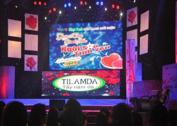 SMD P3.91 / P4.81 Rental LED Display hd stage background video / night club 65410 dot/㎡