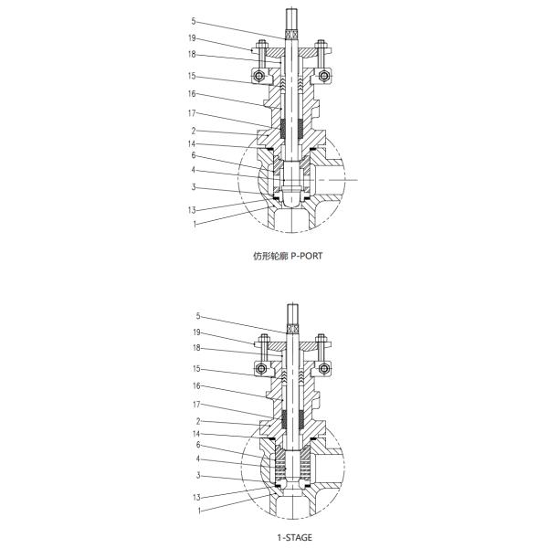 V100-SA Series Single Seated ANGLE Control Valve(Quick Detachable、Profile)