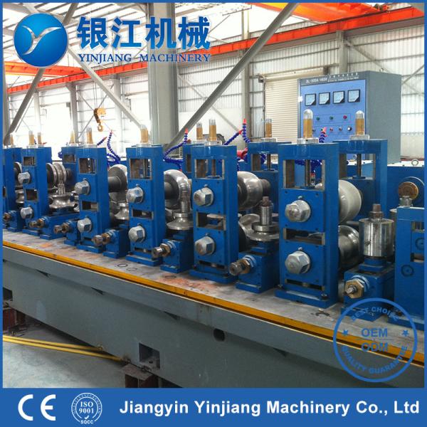 20 - 60m/min Pipe Roll Forming Machine / Steel Pipe Making Machine