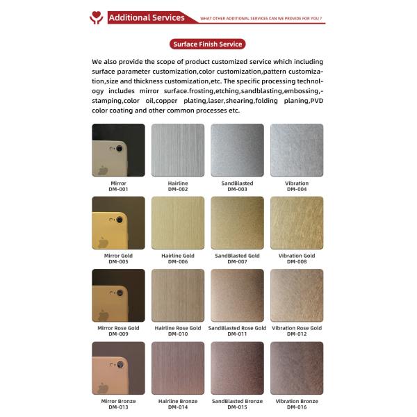 2B BA No.4 Окончание 2WL Текстура Декоративный металлический лист 304 316 Рельефный листок из нержавеющей стали