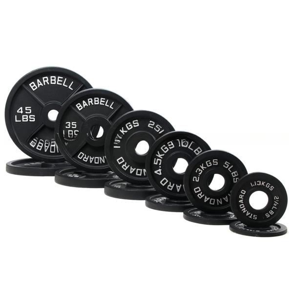 Gym Fitness Cast Iron Weight Plates Bumper Plate for Strength Training and Exercise Muscle
