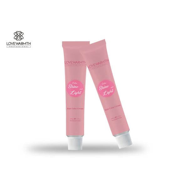 Bouncy / Shine Pigment Hair Dye Cream , Permanent Creme Hair Color For Colorist