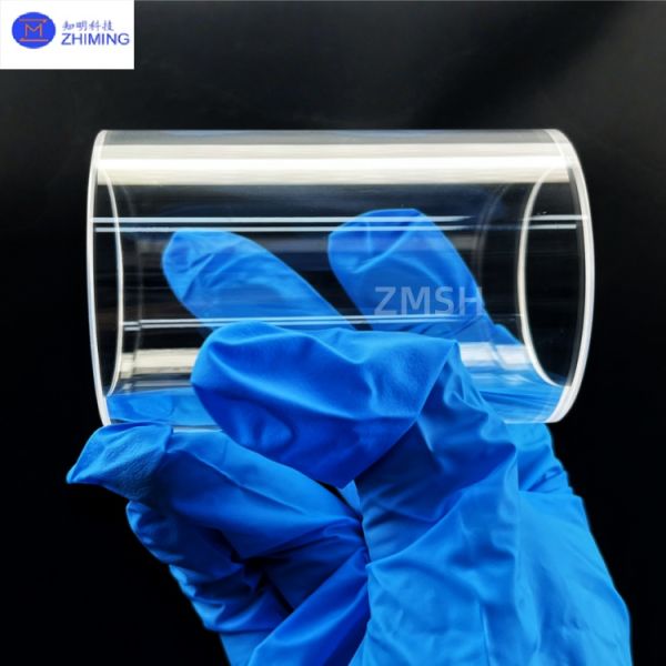 ​​Custom Polished Transparent Sapphire Tubes Wear-Resistant High-Hardness