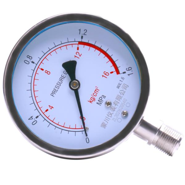 108mm Differential Water Pressure Gauge 300 PSI Water Liquid Gas Y-100BF2