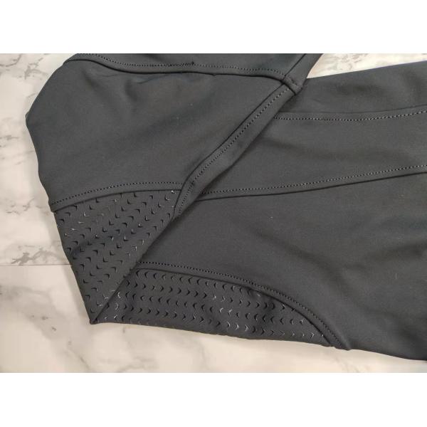Knee Grip Horse Riding Leggings Four Way Stretch Women Equestrian Pants