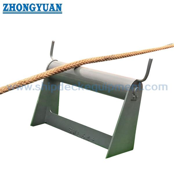 CB/T 435 Type B Deck Mounted Inboard Horizontal Roller Fairlead Ship Mooring Equipment