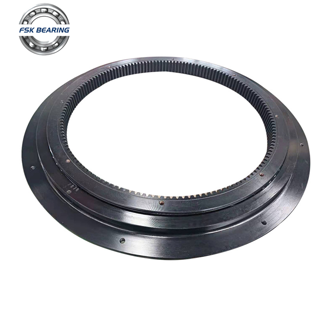 Single Row 013.14.506 Lightweight Internal Gear Four Point Contact Ball Slewing Bearing