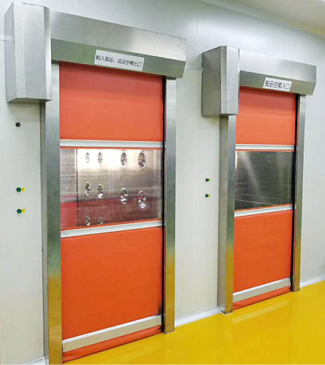 Ливни воздуха груза для чистых комнат, двери шторки ролика ливня воздуха дезактивации