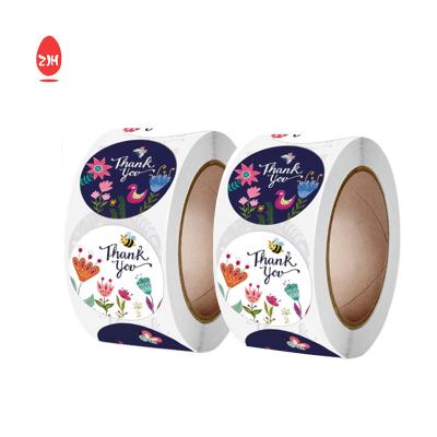 Round Shape Waterproof Vinyl Sticker Paper