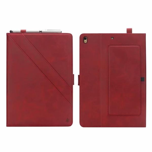 Ipad air 1/2/Ipad pro 10.5''/Ipad pro 9.7''/Ipad 2017/Ipad 2018/Ipad mini 1 2 3 4 leather case with pen holder