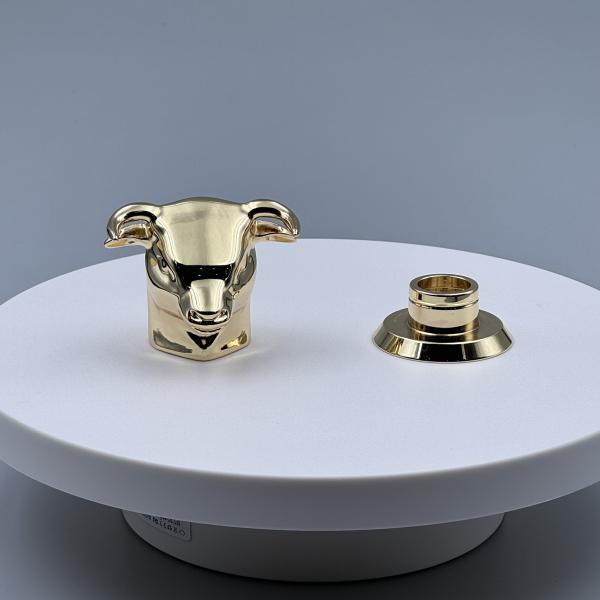 Customizable Metal Perfume Cap for Unique and Customized Fragrance Bottles