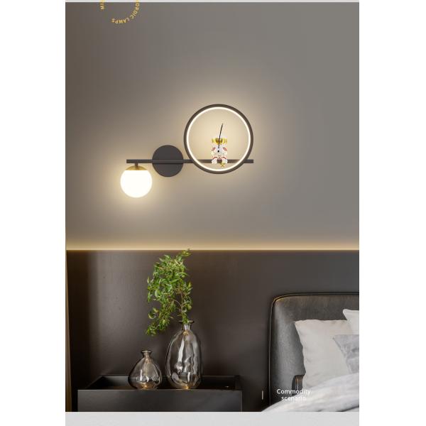 Astronaut wall lamp bedroom bedside lamp children's room lamp boy and girl stars wall lamp(WH-OR-251)