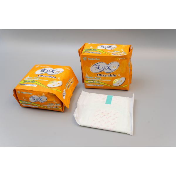 High Comfort Menstrual Pad Featuring Natural Plant Essences Herbal Ingredients Providing Up To 8 Hours Usage Duration Protection