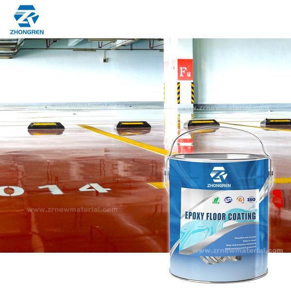 Customization Self Leveling Epoxy Floor Coating Two Part Epoxy Paint Seamless Finish