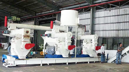 3-4t/h Turnkey Biofuel Wood Sawdust Pellet Production line / Biomass Pellet Making