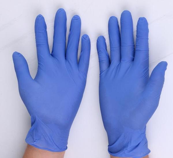 wholesale medical powder free comfort grip nitrile gloves box hot sterile disposable nitrile gloves