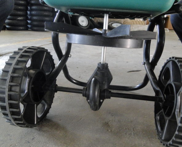 125lb Stainless Steel Spreader Field Crops Seed Salt Fertilizer ISO9001