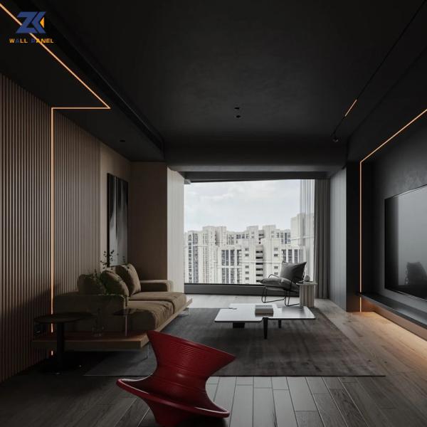 ODM OEM панели облицовки древесины доски стены угля сопротивления влаги бамбуковый