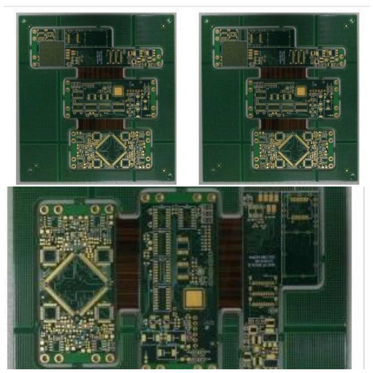 PCB гибкого трубопровода быстрого поворота 4L ENIG твердый