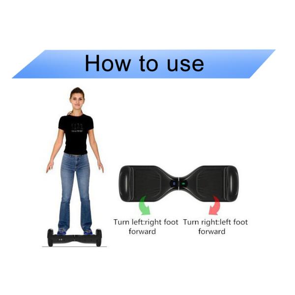 20km/H 36V 350w 2 Wheel Self Balance Electric Scooter