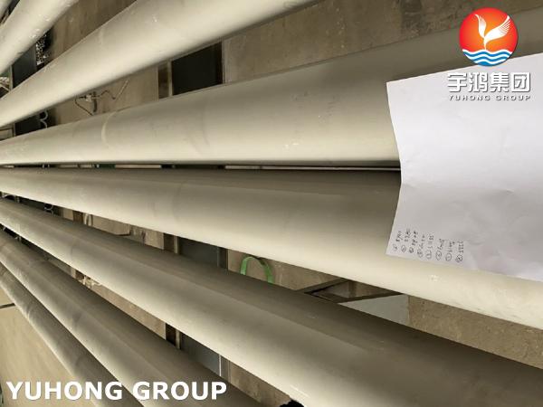 Tubos y Tuberías de Acero Dúplex A312 Material S31254 S30815 Estándar Longitud Máxima 20 Metros Extremos Lisos