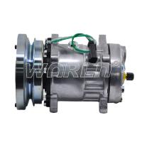 RC.600.151 Compressor AC System Part 1065122 - 16E1906 - OEM-CAT-106-5122 For 7H15 24V 1A 8 ORELHAS MAQUINA CASE / CATERPILLAR D6R / 938G SAIDA P/ PRESSOSTATO SANDEN WXTK030