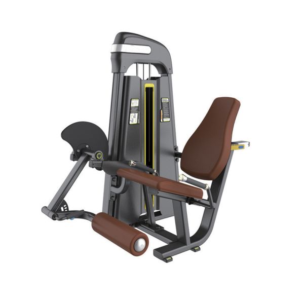 Power Seated Leg Extension Machine U+B8019 Wheel Equipped Padded Seat Padded