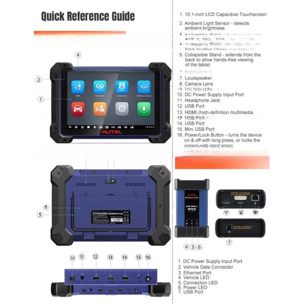Autel IM608 PRO II Car Key Programmer Plus IMKPA Accessories and G-Box3 APB112 Performance