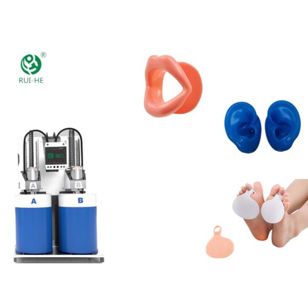 Goma de silicona líquida de la plantilla del cuidado de pie que moldea aspecto transparente