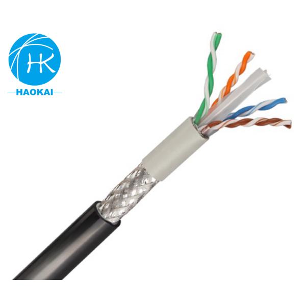 Двойной пиджак SFTP CAT6 Интернет кабель 305m Внешний LAN кабель