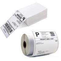 Full Color Printing Thermal Label For Barcode With Perferation Line Transfer Thermal Label