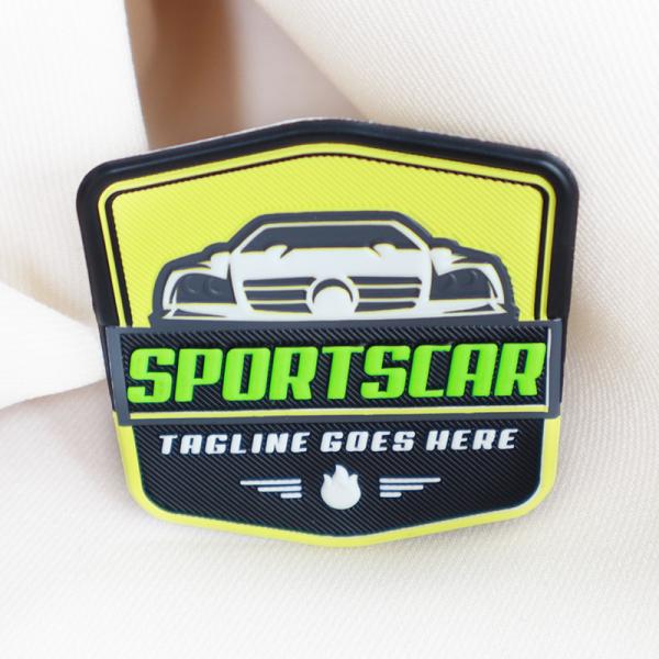 Factory Customized Heat Transfer TPU Labels Embossed 3D TPU Logo Patches Brand Patch for Garment