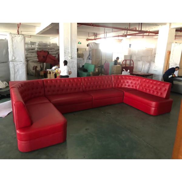 софа l гостиной клуба 2 частей подковообразная   Возлежать кресла мебели модульный секционный