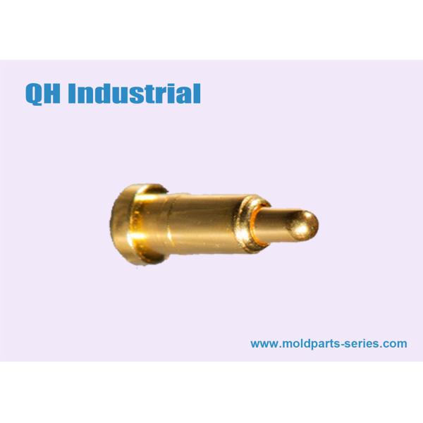 Pogo Pin,DIP Customized Spring Loaded Pogo Pin Connector, 10 U'' Gold Plating High-Current Rate Pogo Pin Supplier