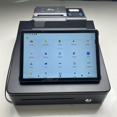 4G Tablet POS 4GB Ram Tablet Based POS System With 80mm Printer