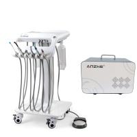 Soins bucco-dentaires pour animaux Chariot dentaire mobile Machine d'opération dentaire vétérinaire Unité de distribution dentaire portable
